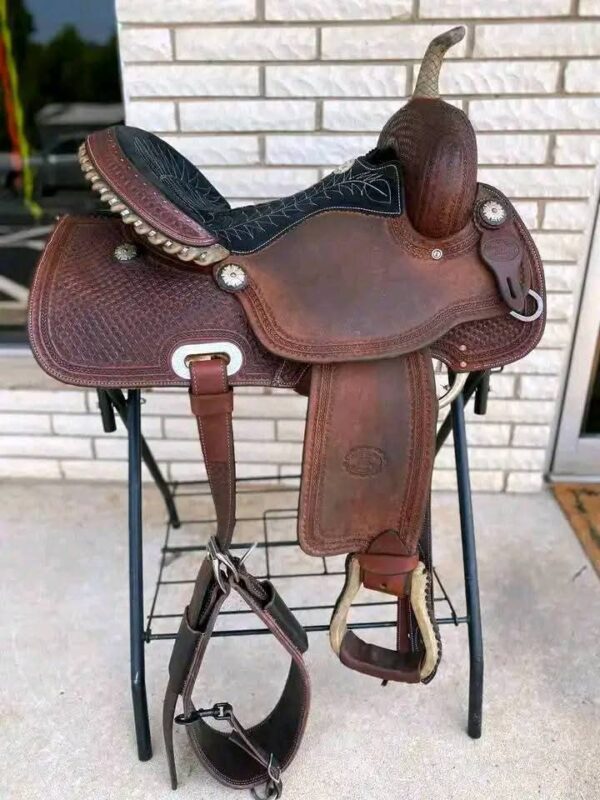 15" Billy cook barrel saddle  7" Gullet - Image 2