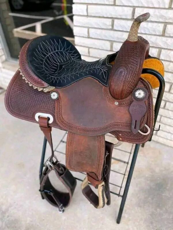 15" Billy cook barrel saddle  7" Gullet - Image 4