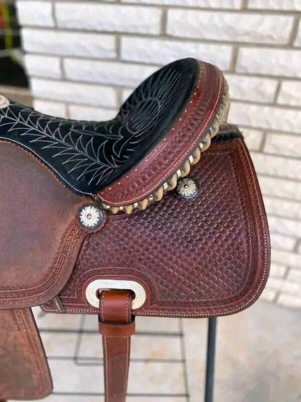 15" Billy cook barrel saddle  7" Gullet - Image 5