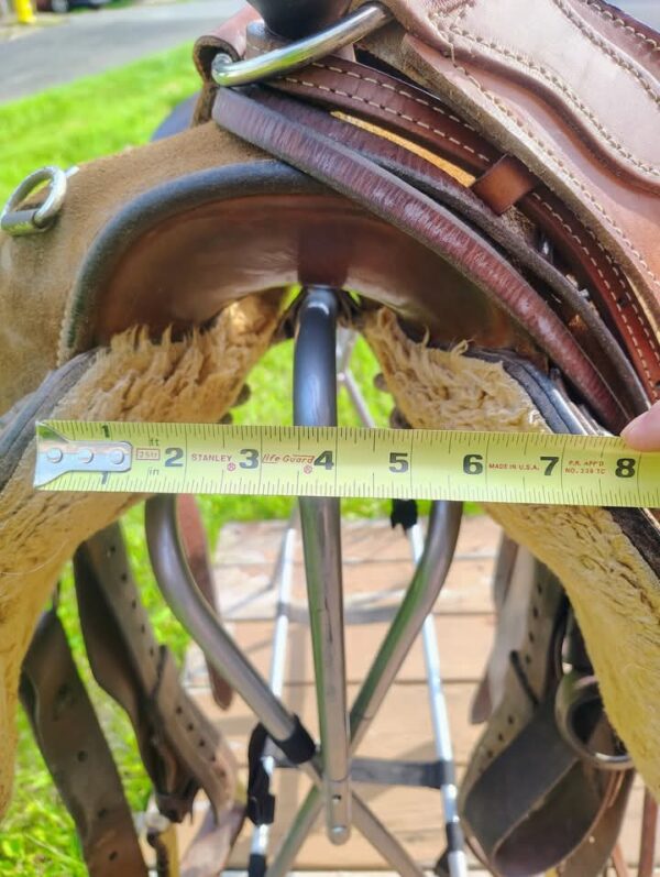 Genuine Sulphur  Billy Cook training saddle 9030 - Image 4